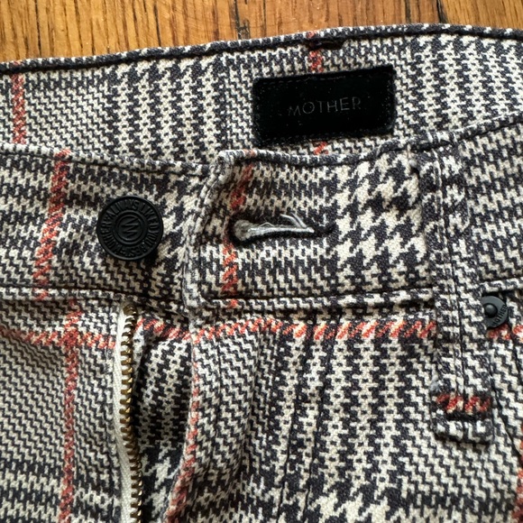 MOTHER The Insider Plaid Ankle Pants - Picture 5 of 6